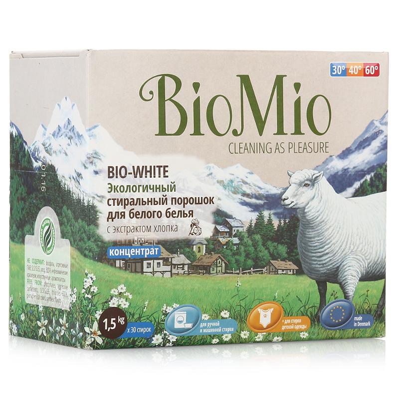 BioMio krāsainu veļu ar kokvilnas ekstraktu