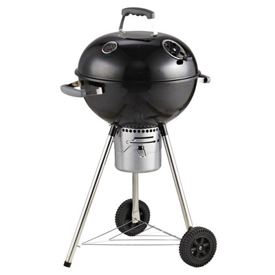 GRILL-BBQ DELUXE ROUND SADAĻA AR RITEŅIEM AR 46 CM CAP, ART. 22018N
