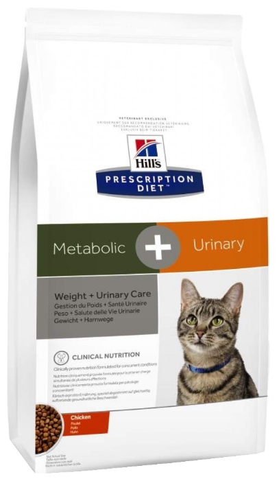Hills Prescription Diet Metabólico + Urinário Felino seco