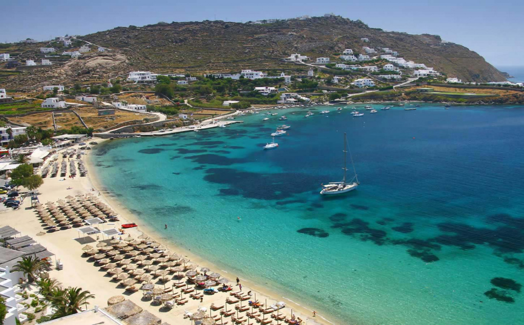  Ornos (Ornos), oko. Mykonos