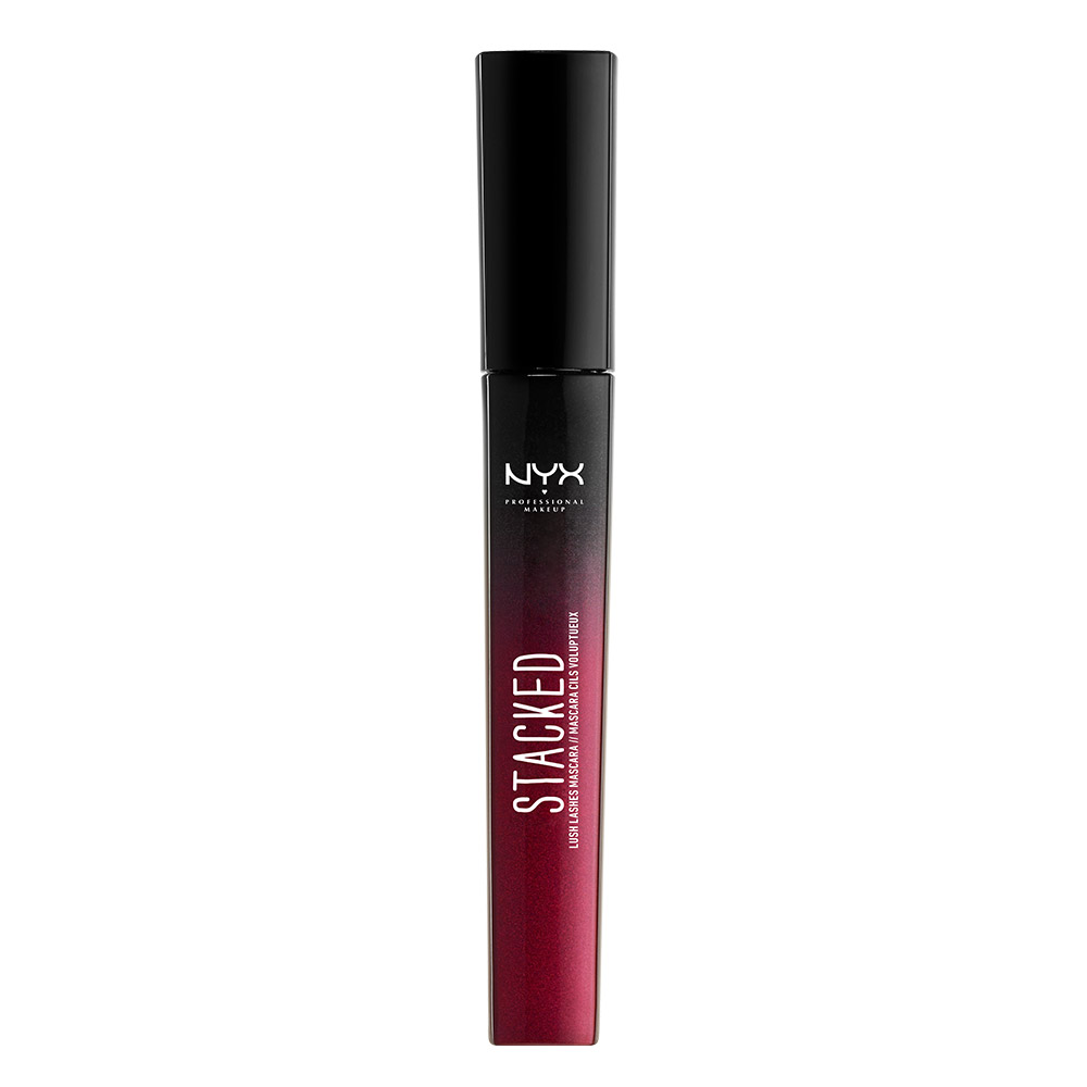 Nyx profesyonel makyaj yemyeşil kirpik maskara yığılmış
