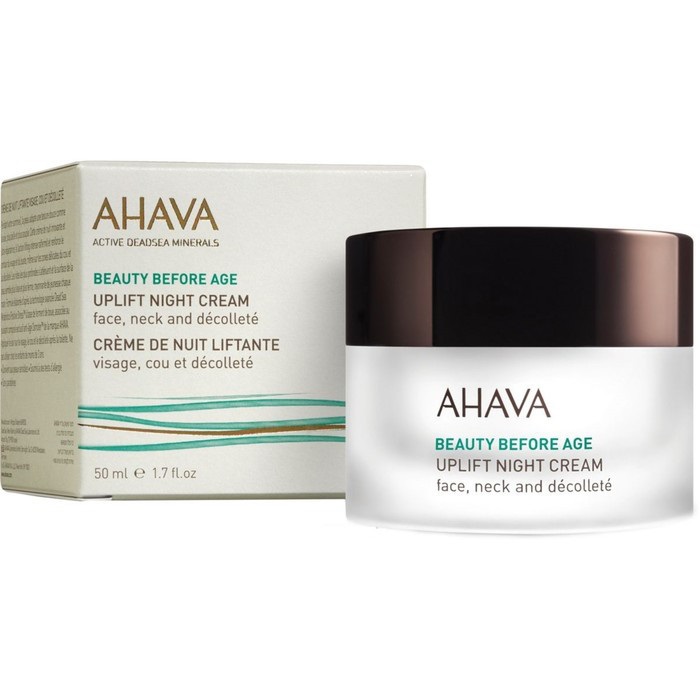 Красота на нощния крем Ahava Uplift преди възрастта