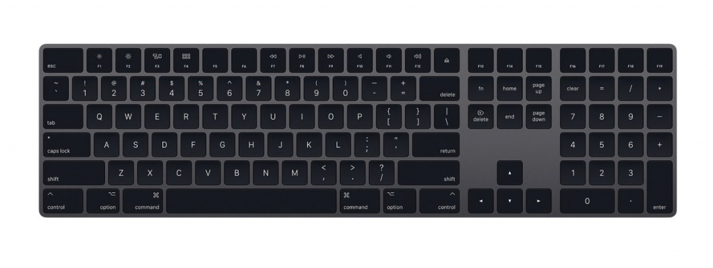 „Apple Magic“ klaviatūra su skaitmenine klaviatūra