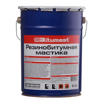 MASTIČNI RESINOBITUM BITUMAST 4,2 KG - 5 L
