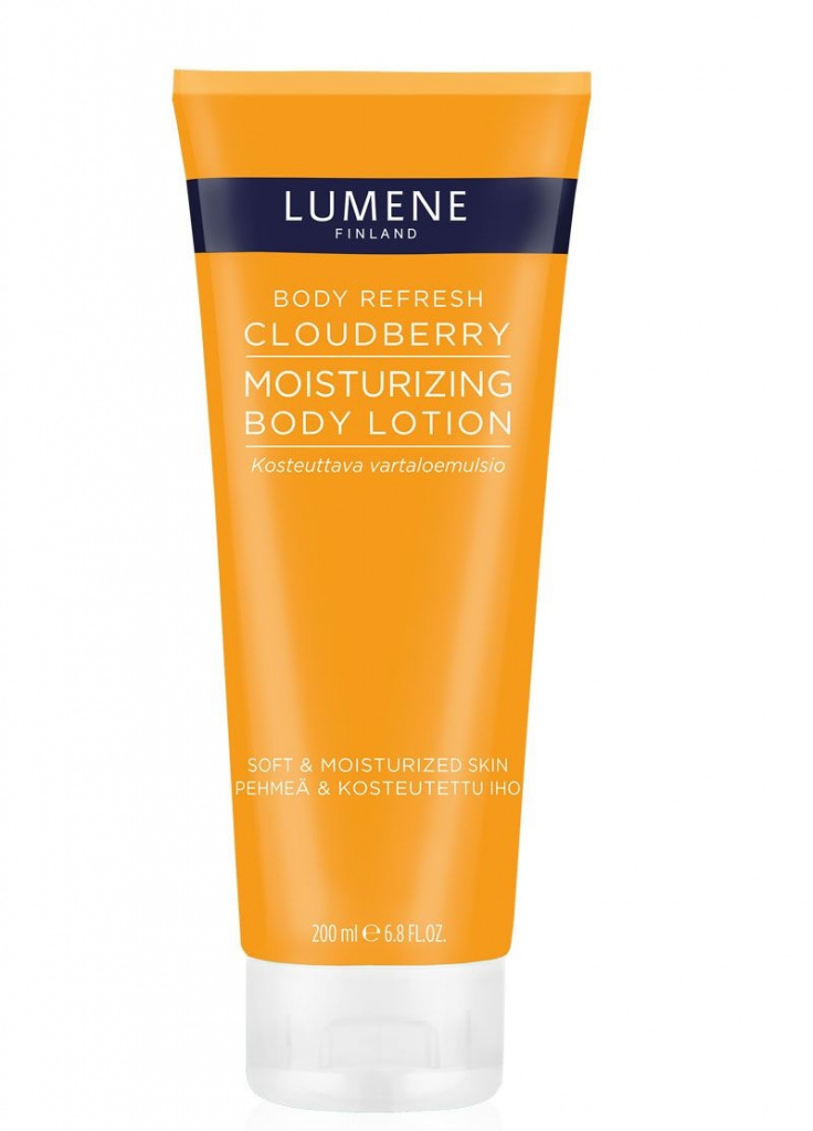 Lumene Body Refresh Cloudberry loção corporal hidratante