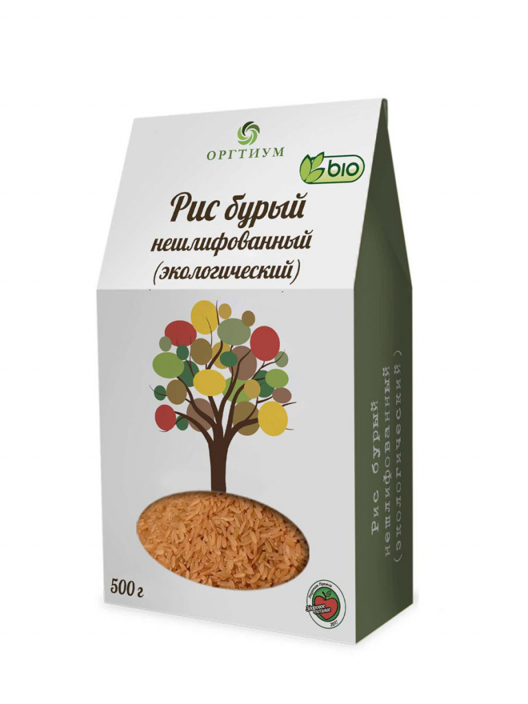 Smeđa organska riža, neugrađena (ekološka) 500 g