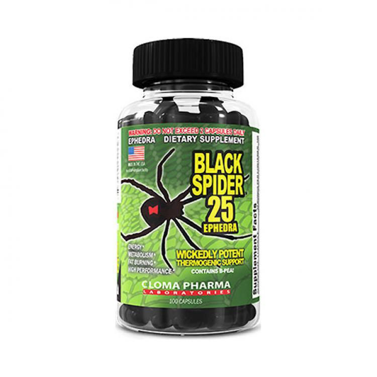 Black Spider 25 efedra