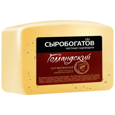 Sir Syrobogatov Nizozemski polukruti 45%