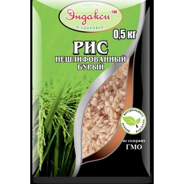 Riža Endaxi nepolirana smeđa 500 g