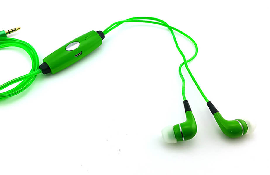 Gloeiende koptelefoon, Glow-headset met EL-gloed