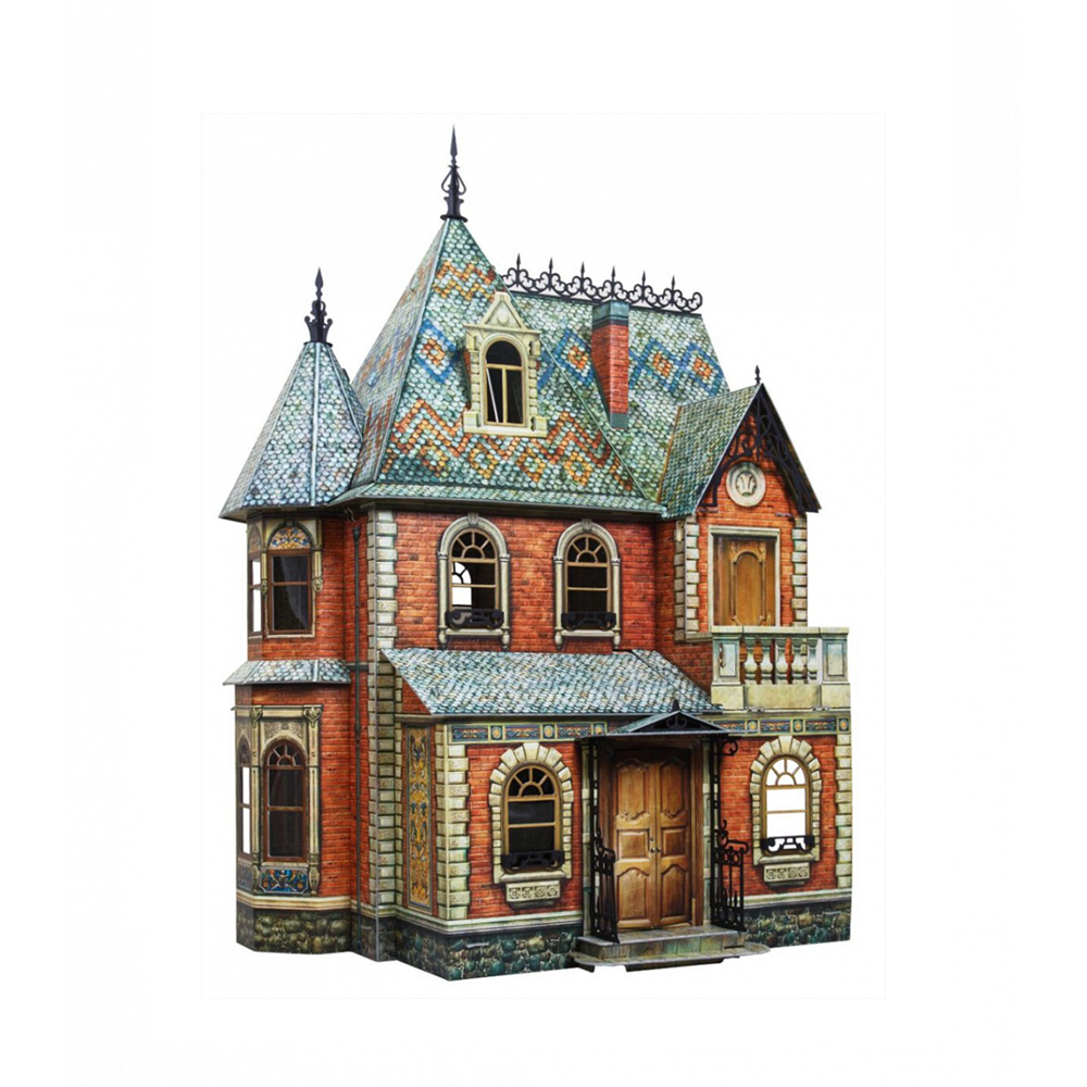 Smart-papier 3D-puzzel Poppenhuis