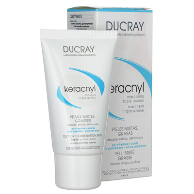 DUCRAY KERACNYL ÜÇLÜ EYLEM MASKESİ MASKE ÜÇLÜ EYLEM