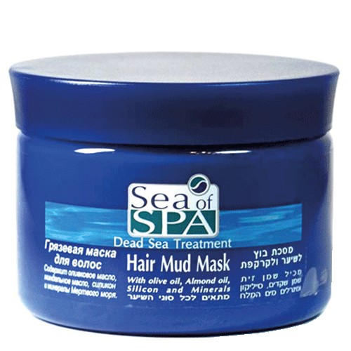Mar de máscara de lama de cabelo Spa. (Máscara de cabelo de lama)