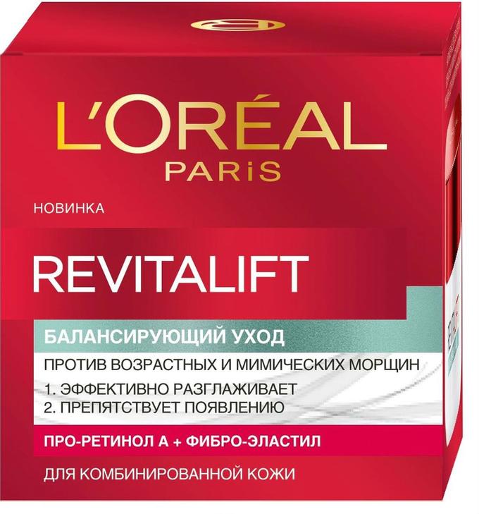 LOreal Paris Revitalift Anti-Aging ausgleichende Mischhautcreme