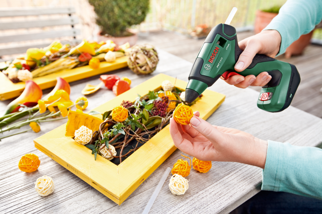 Selection parameters of the glue gun