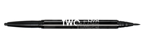 NYX Professional Make Up Dois Temporizador Eyeliner Dual Ended