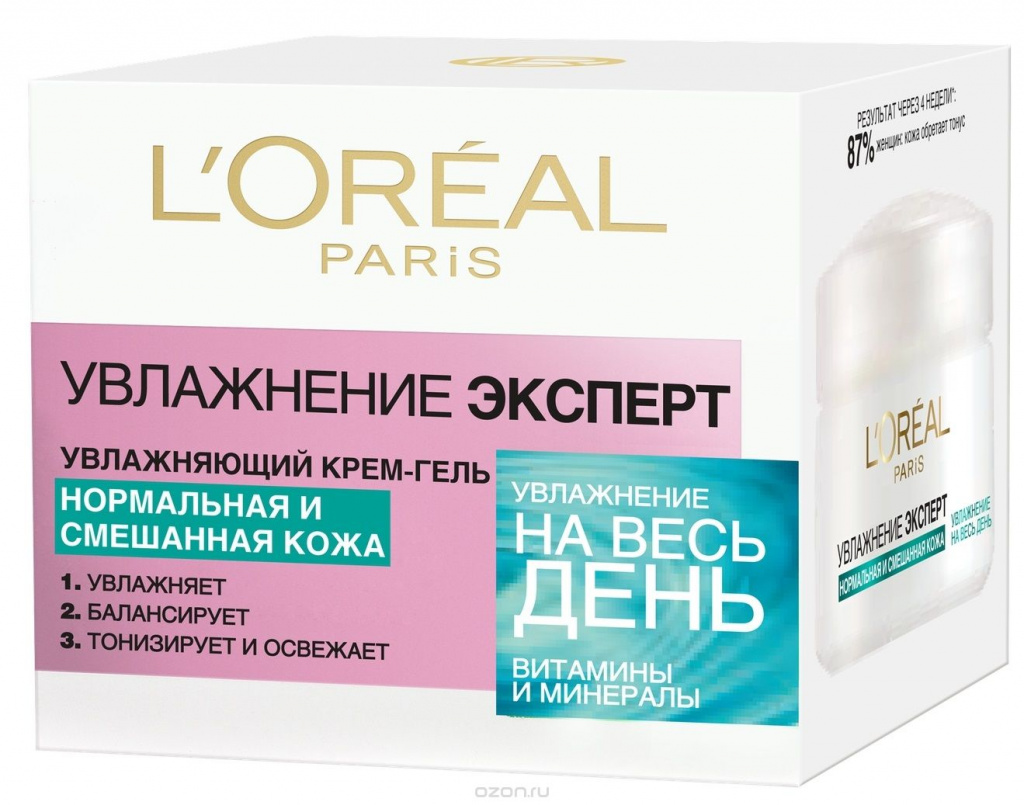DIA CREME-GEL PARA PELE NORMAL E MISTA LOREAL PARIS MOISTENING EXPERT.jpg