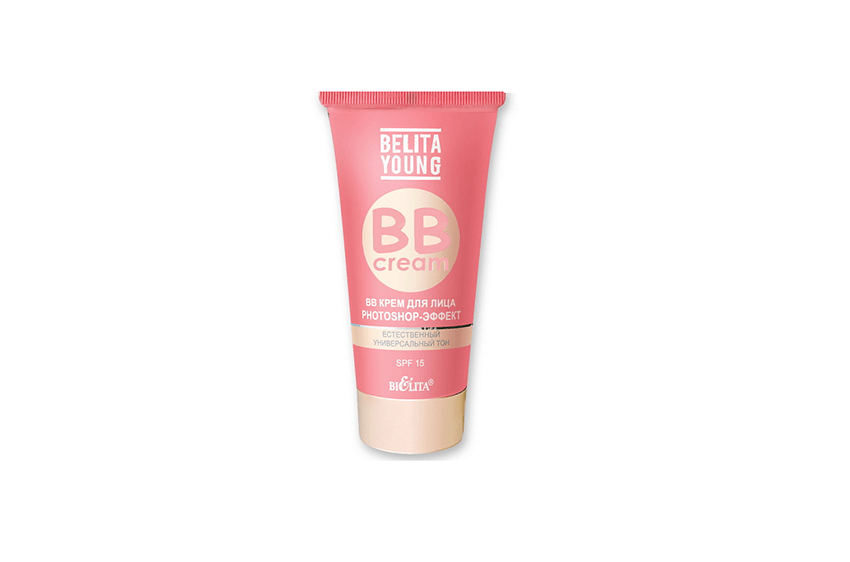 BB krem ​​Belita Genç Photoshop efekti