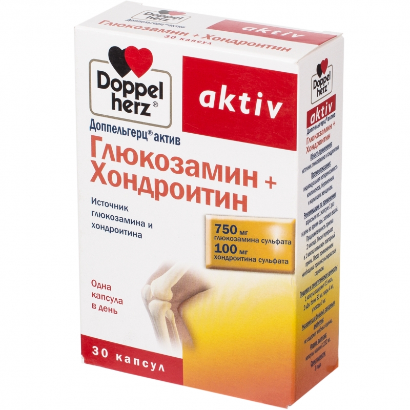 Doppelgerts Aktif Glukozamin + Kondroitin