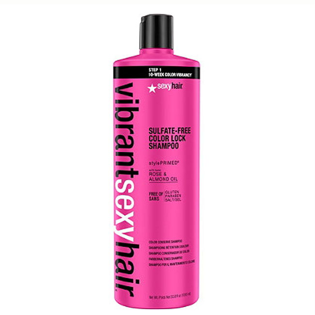 Shampoo de bloqueio de cor de cabelo sexy