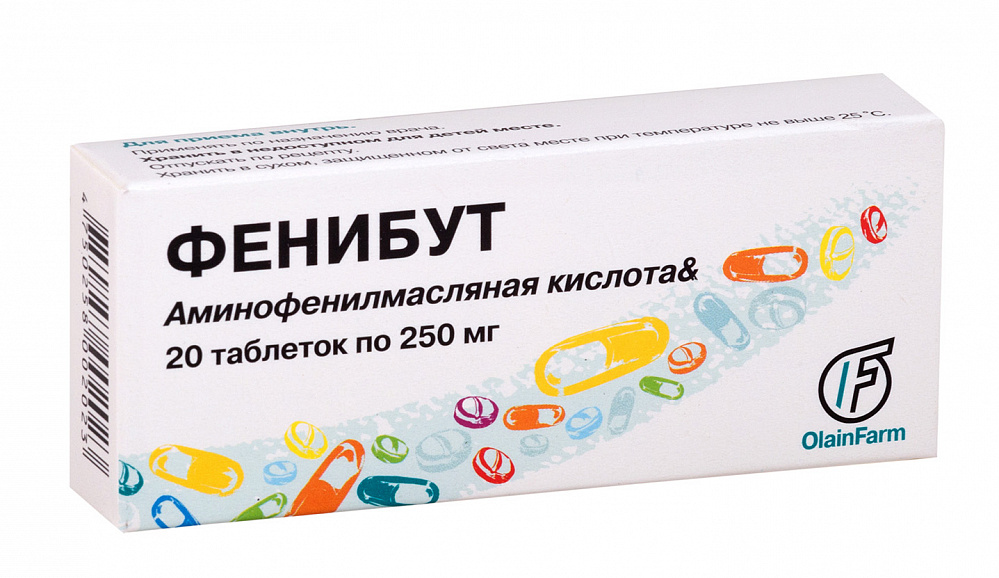 Phenibut (aminofenylboterzuur)