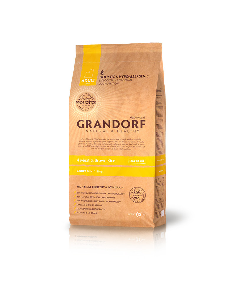 GRANDORFIŠKAI MAŽIEMS VAISAMS KETURIOS MĖSOS RŪŠYS SU BROWN RICE.jpg