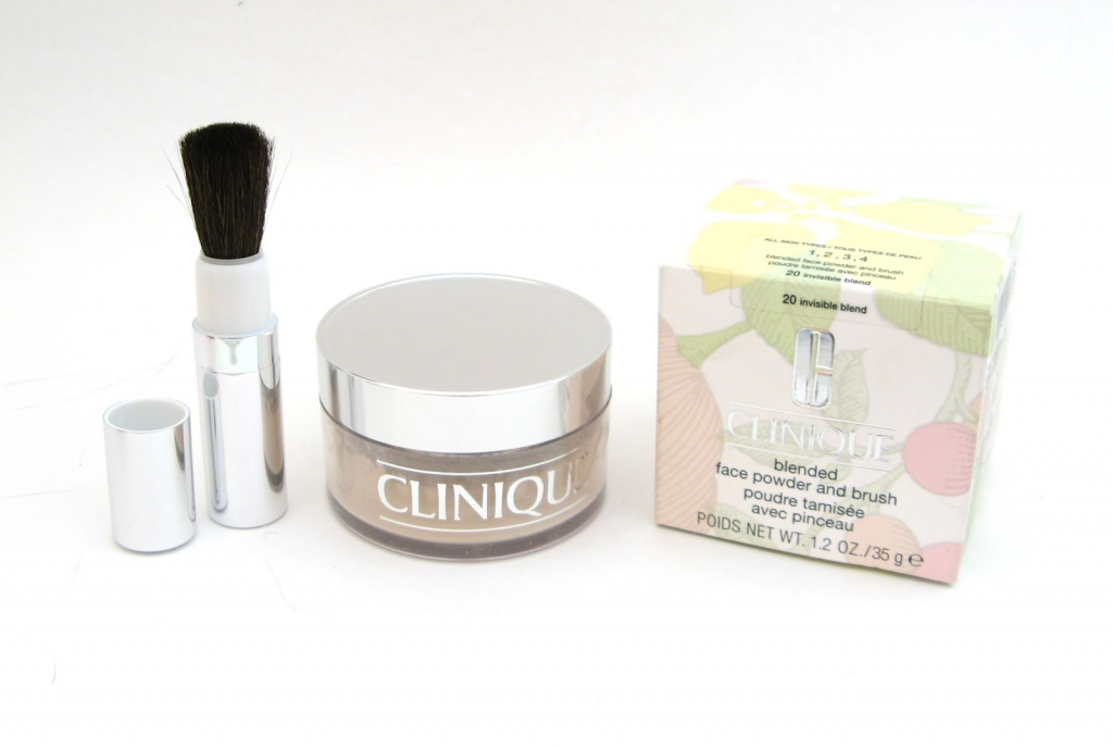 แป้งฝุ่น Clinique Blended และแปรง
