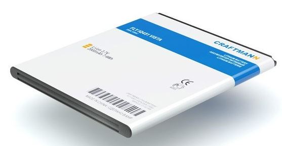 Interne niet-verwijderbare batterij