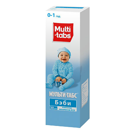 Multi-Tabs Baby (A, C, E vitaminleri)