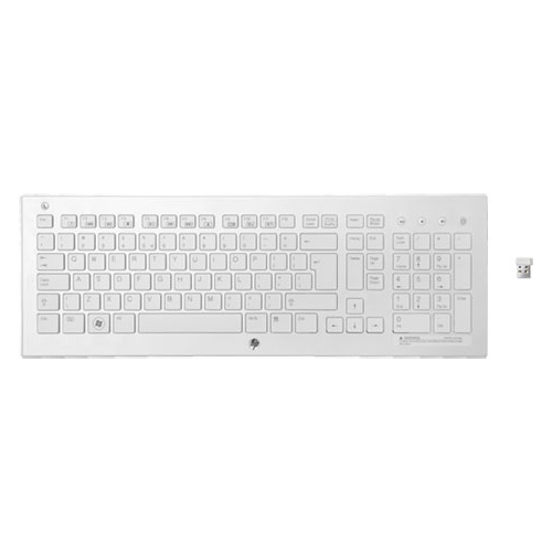 Teclat HP sense fils K5510 H4J89AA USB blanc