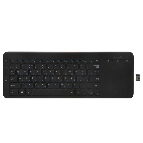 Teclat multimèdia multimèdia de Microsoft Black USB