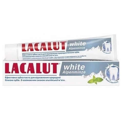 Lacalut alpenminze ขาว
