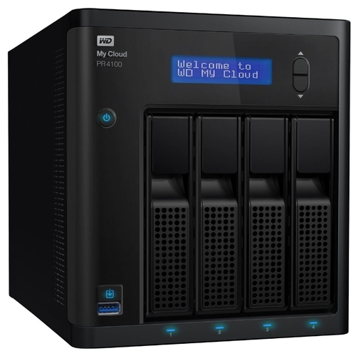 Western Digital My Cloud Pro serija PR4100 32 TB (WDBNFA0320KBK)